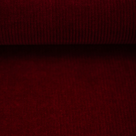Jersey Nicky Cord burgundy