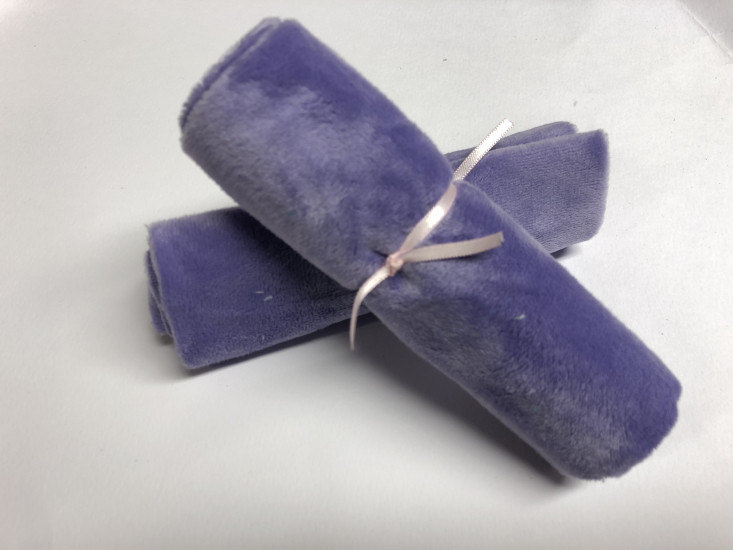 Kullaloo Plüschstoff lavendel 25*35cm