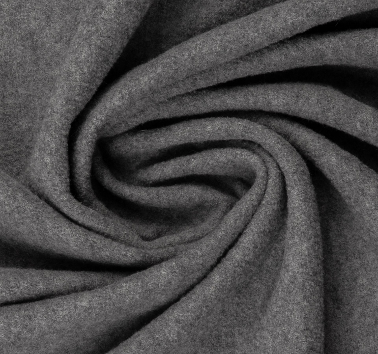 Merino Wolle grau