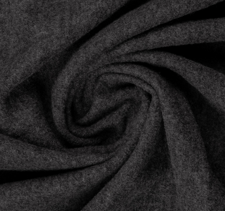 Merino Wolle dunkelgrau