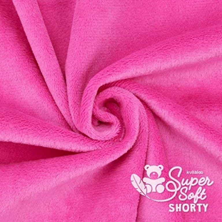 Kullaloo Plüschstoff pink 25*35cm