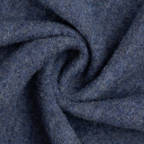Woll- Walk jeansblau melange