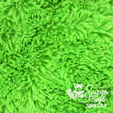 Kullaloo Plüschstoff shaggy kiwi
